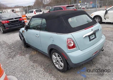 2011 Mini Cooper из США, поврежденный, VIN WMWZN3C53BT133528